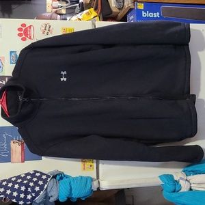 Men's Under armour fleece cold gear storm full zip